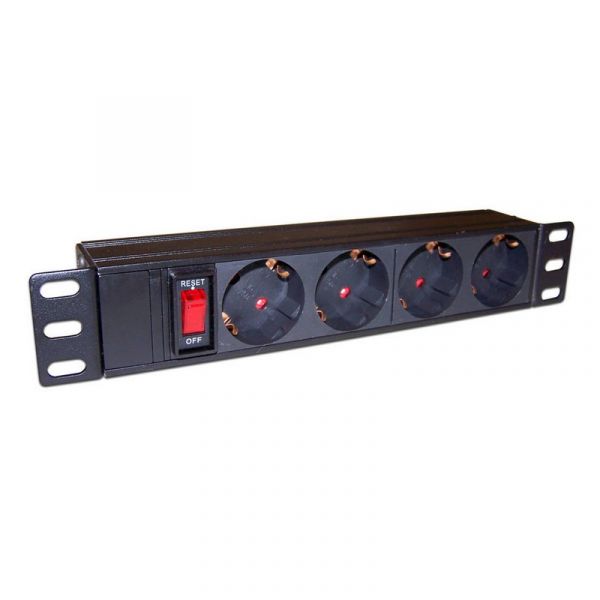 Блок распределения питания Lanmaster TWT-PDU10-10A4P