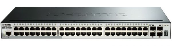 Коммутатор D-link DGS-1510-52X/A2A 48x10/100/1000 Мбит/сек, настраиваемый