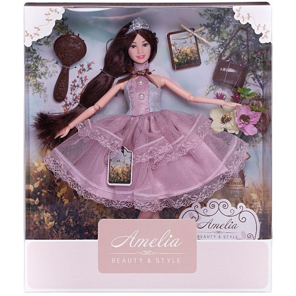 Кукла ABTOYS Amelia Летний вечер PT-01637 с аксессуарами 30 см