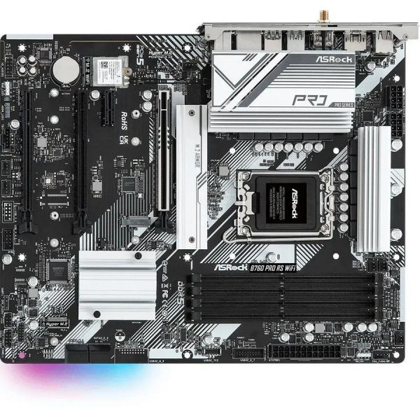 Материнская плата ASRock B760 PRO RS WIFI LGA 1700,Intel B760,ATX,Ret