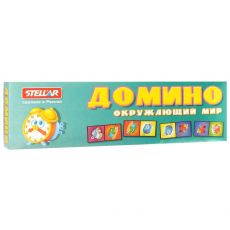 Настольная игра Stellar Домино детское №6 Окружающий мир
