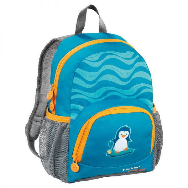 Рюкзак детский Step by step Junior Dressy little penguin голубой/серый пингвин